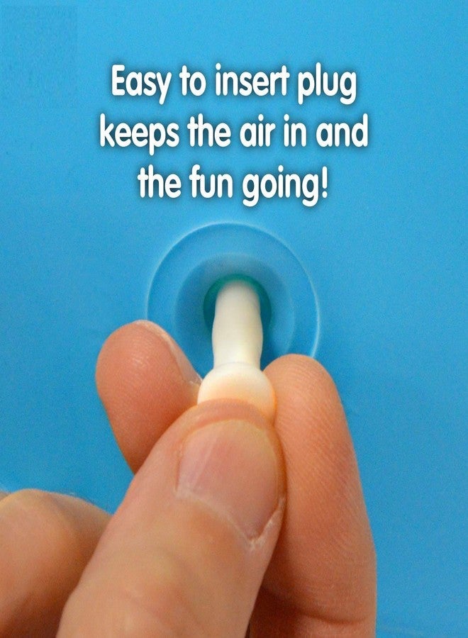 Styxon كرة القفز القابلة للنفخ من ستيكسون هوبربول، 65 سم، كرة القفز هوبيتي هوب، لعبة يوغا خارجية للأطفال، كرة القفز والارتداد الكلاسيكية، لعبة ركوب بمقبض - لعبة نطاطة للأطفال (متعددة الألوان) - Image 4